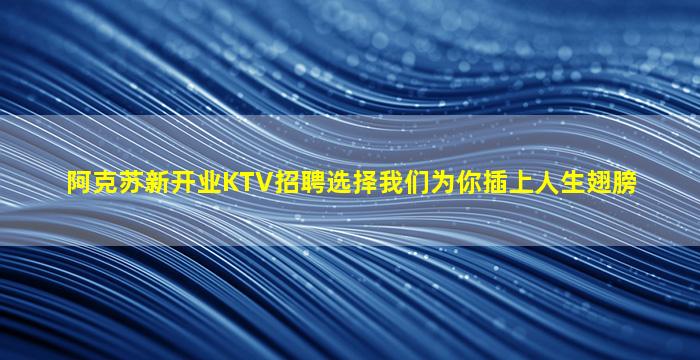 陇南KTV招聘